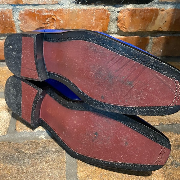 BOLANO Blue & White Wing Tips - Picture 7 of 8